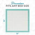 thumbnail image 7 of Inspire Extra Large Super Absorbent Bed Pads for Incontinence Disposable Underpad 36 x 36 Inches, Ultra Thick and Absorbent Chux Puppy Pads, 7 of 7