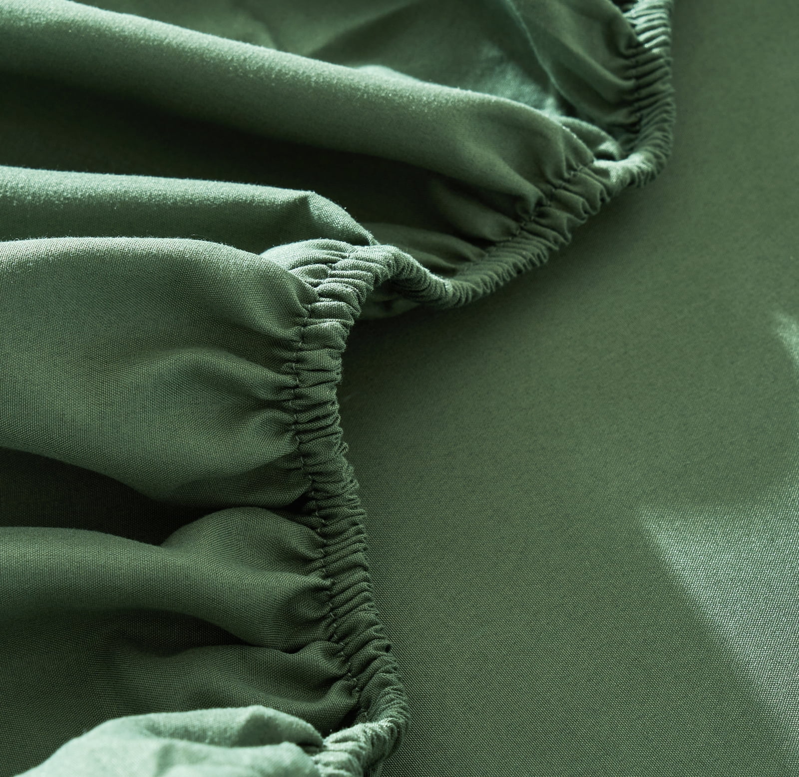 Davulos Comforters Queen Size, Queen Quilt Bedding Set 7 Pieces All Season Bed in a Bag Dark Green Comforter