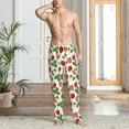 thumbnail image 4 of KLL Mens Pajama Pants for Men,Mens Lounge Pants,Funny Gifts for Men,Men's Pajama Bottoms-Strawberry, 4 of 5
