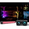 American DJ MEGA GO BAR 50 RGBA Rechargeable Wash Light+Free Bluetooth Speaker !