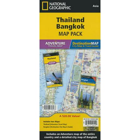 Thailand, Bangkok [map Pack Bundle]: (Best Tattoo Thailand Bangkok)
