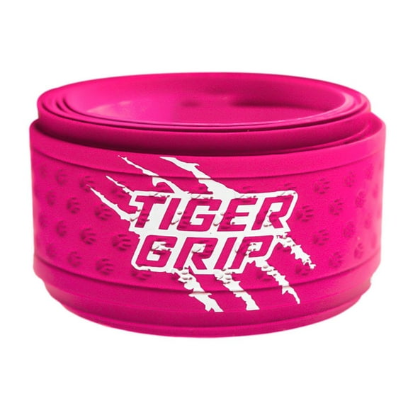 Tiger Grip Bat Wrap/Bat Tape for Baseball and Softball - 1.1mm - Neon Pink