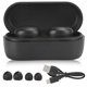 thumbnail image 1 of Auriculares inalámbricos ANGGREK Bluetooth bajos para pantalla de Batería del sistema IOS con caja de carga, 1 of 8