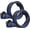Black-Blue-2PCS, variant on Fishing Rod Sock Fishing Rod Sleeve Rod Cover Braided Mesh Rod Protector Pole Gloves Fishing Tools for Spinning Fishing Rod,Spey Rod Black-white-2pcs,Fit Casting Rod 6-1/2 FT to 7-1/2 FT
