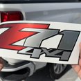 thumbnail image 5 of Chevy Silverado Z71 4X4 Calcomanías Adhesivas (Dimensiones 12.5"" X 4"") - F (2007-2013) Bed Side 1500 2500 Hd (Juego De 2) (Brillo (Serie Premium)), 5 of 5