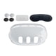 thumbnail image 5 of Funda protectora para auriculares , multifunción, a prueba de golpes, transparente, a prueba de polvo, resistente, Protector de lente para, 5 of 8