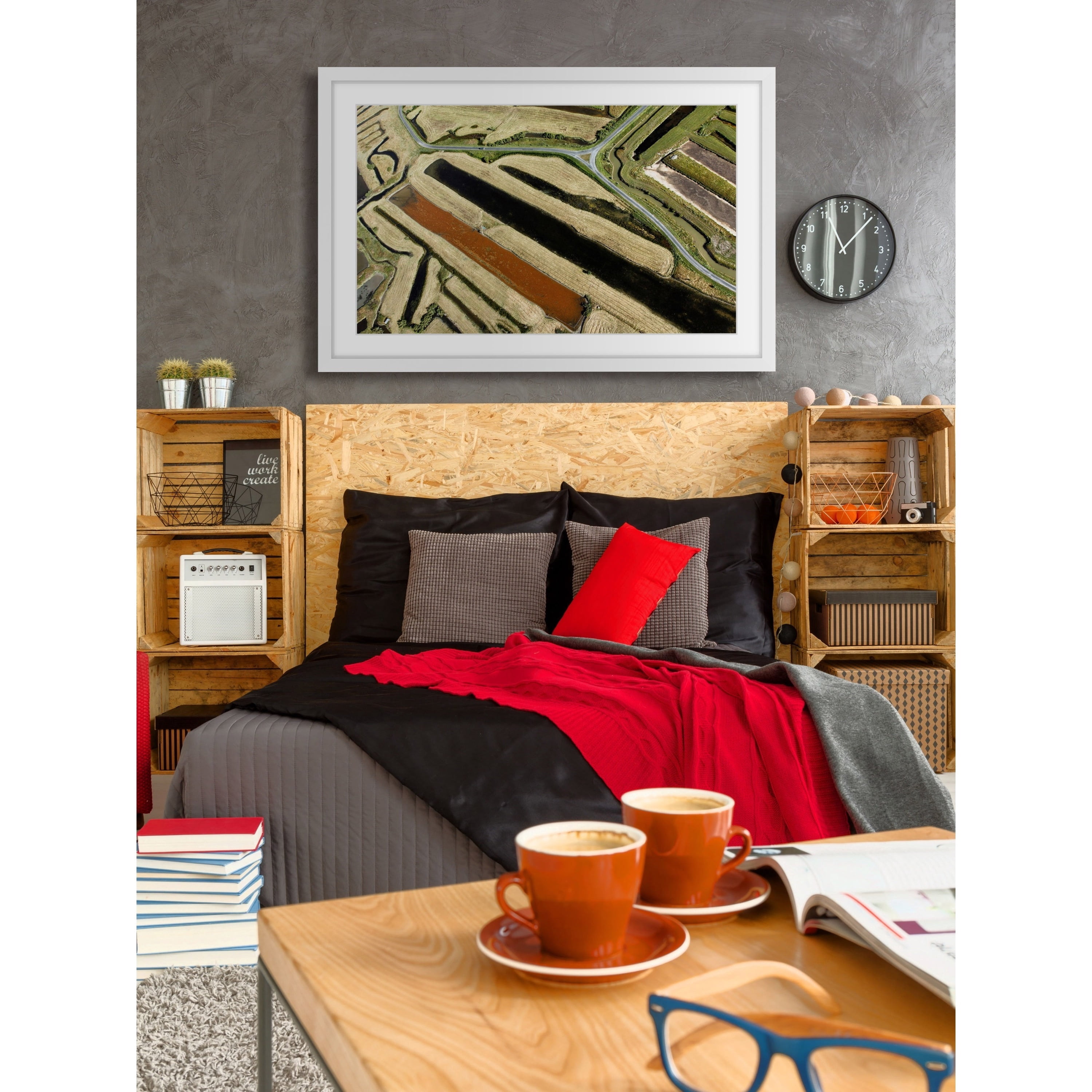 Marmont Hill "Green Paths" Framed Painting Print
