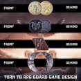 thumbnail image 2 of Juego de monedas DND Byhoo 145 unidades con bolsa de piel para RPG Tablelap, 2 of 7