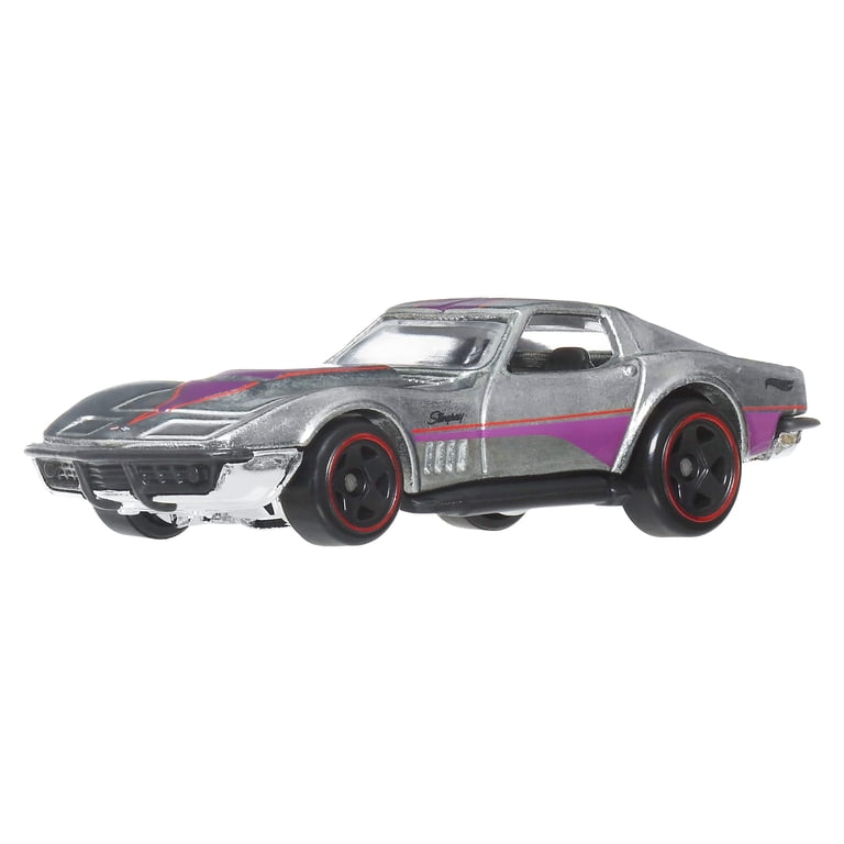 Hot Wheels 1:64 Scale Die-Cast Toy Cars, Set of 6 Zamac Vehicles