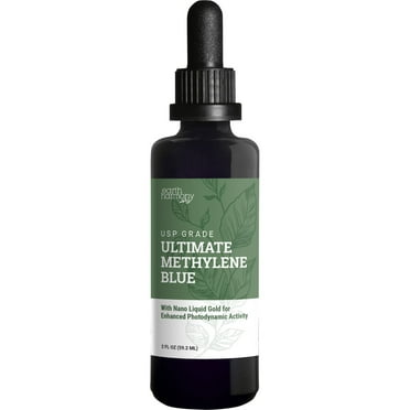 Methylene Blue Pharmaceutical Grade 99.99% For Humans - 2 fl oz