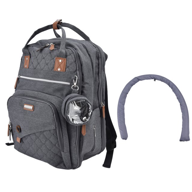 Mochila para pañales de mamá, mochila de viaje portátil de maternidad de gran capacidad, bolsa de pañales