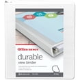 thumbnail image 5 of Office Depot® Brand Durable View Slant-Ring Binder, 1" Rings, 61% Recycled, White, 5 of 7