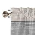 thumbnail image 6 of Retro Farm Wood Grain Small Curtain Rod Pocket Short Curtains Half Drapes Partition Cabinet Door Window Curtains Home Decor, 6 of 6