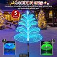 thumbnail image 3 of Solar Jellyfish Garden Lights, Color Changing LED Ground Stake Lamps for Outdoor Yard Patio Decor, 3 of 7