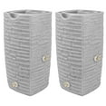 thumbnail image 1 of Good Ideas Impressions Riverwalk 50 Gal Rain Saver, Light Granite (2 Pack), 1 of 11
