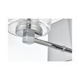 thumbnail image 6 of Living District Kacey 1-Light Iron & Glass Bath Sconce in Chrome/Clear, 6 of 6