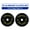Black, variant on BalanceFrom Olympic Bumper Plate Weight Plate, 15 lbs Pair Black