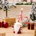 thumbnail image 2 of Christmas Gnome Plush Elf Decorations - Mr. Xmas Holiday Handmade Scandinavian Tomte for Christmas Decorations - Tiered Tray Decor, Holiday Presents, Home Office Table Decorations, 2 of 9