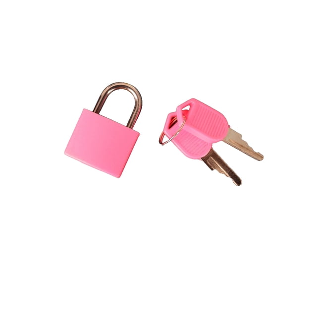Riwesomey Candado de juguete Juguetes educativos multicolores Enseñanza Prop Tamaño compacto Educación temprana Suministros preescolares prácticos Herramientas y ferretería Rosado Riwesomey TO008514-07B