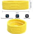 thumbnail image 2 of ZHAOCHENG piezas de diadema deportiva para hombres y mujeres, banda elástica antideslizante que absorbe el sudor para deportes, 2 of 4