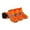 Orange, variant on Gytml Reflective Mesh Dog Boots, Breathable Non- Adjustable Strap Pet Shoes, Flexible Soft Sole Paw Protector For Small Medium Large Dogs Indoor Outdoor Walking(Orange-L)