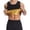 Gold, variant on Men Compression Solid Basic Sleeveless Workout Gym Fitted Soft Muscle Tank Bodybuilding Athletic Vest Neck Top for Men