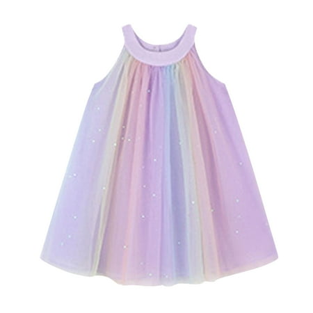 

Toddler Girls Summer Dress Sleeveless Cute Round Neck Dress Children s Clothes Dresses Size 8 Girls Holiday Sweaters for Girls Girls Pageant Dress Dress with Sleeves for Girls Cat Dress for Kids Baby