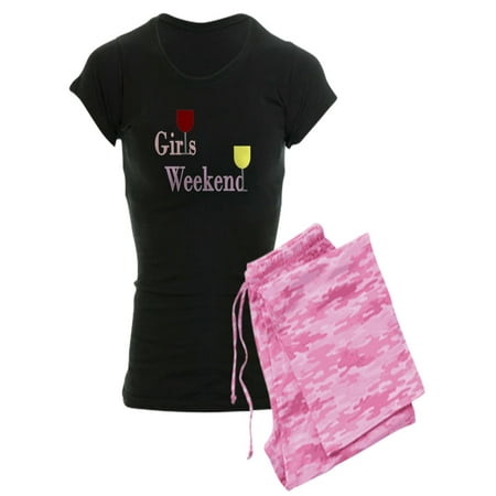 

CafePress - Girls Weekend Wine - Women s Dark Pajamas