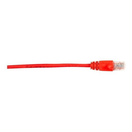 UPC: 0822088009863 | Black Box – Patch cable – RJ-45 (M) to RJ-45 (M) – 2 ft – UTP – CAT 6 – molded  snagless  stranded – red