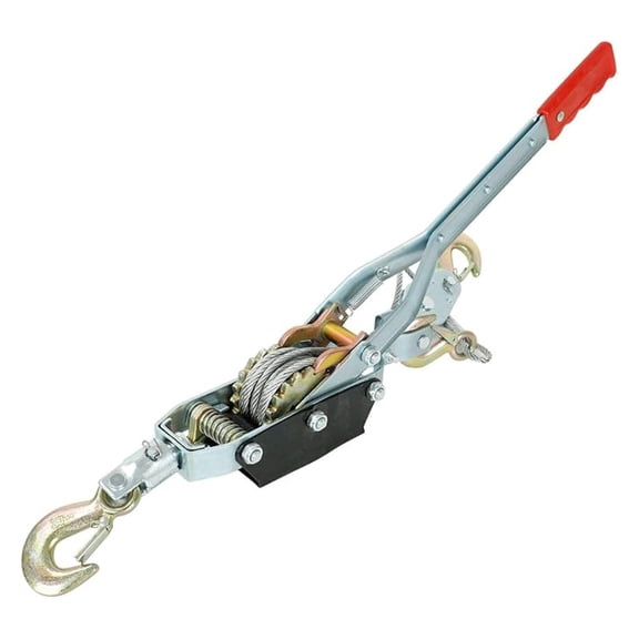 5 Ton Hand Puller Heavy Duty Winch Pull Hoist Come Along Cable Lever with 3 , Automotive Hoist Hand Winch Cable Puller Stretcher Lift