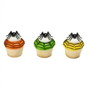 Small Spider Layon Cake Decoration (12 pieces)