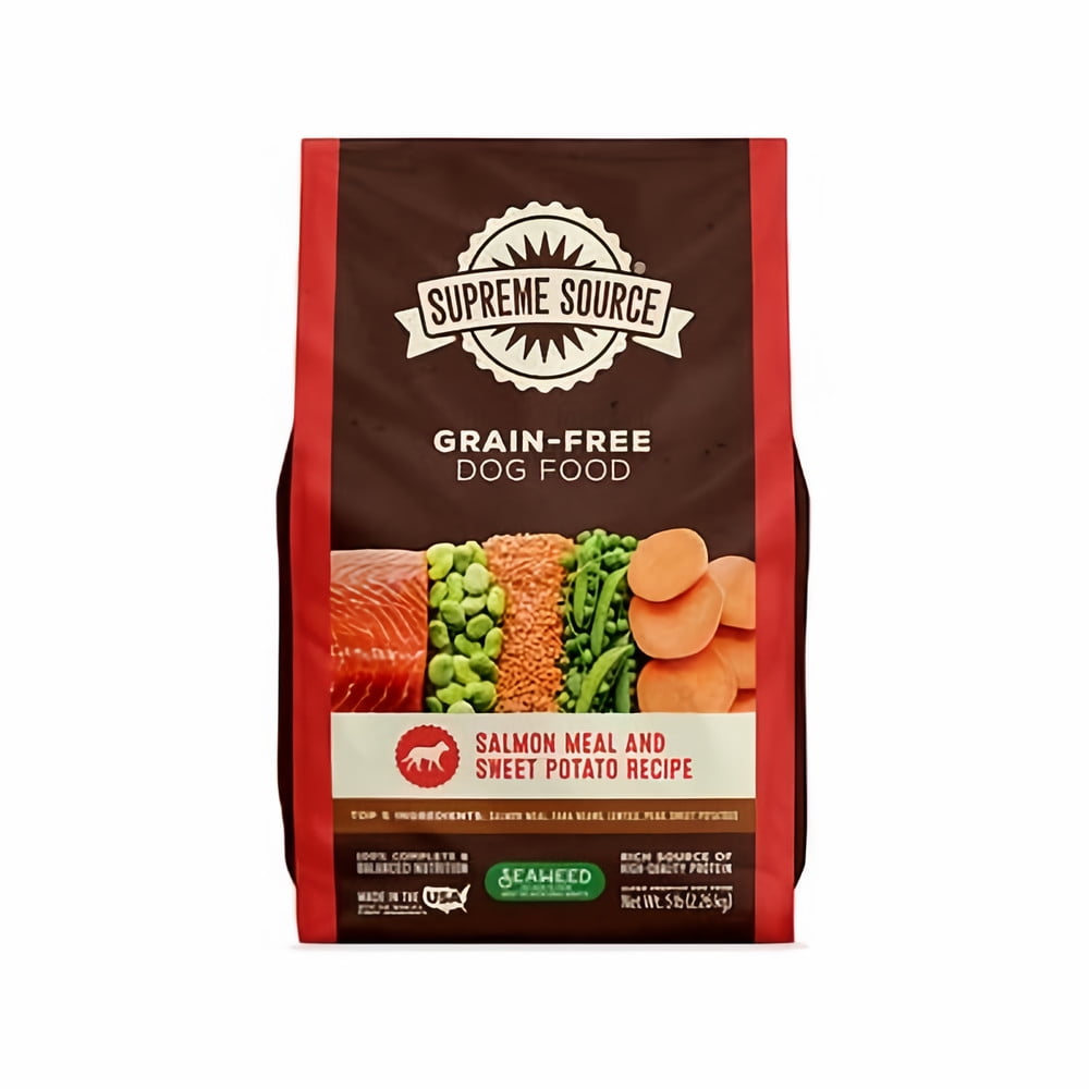 Supreme Source Grain-Free Dry Dog Food 5 lbs (Pack of 18 Supreme Source Grain-Free Dry Dog Food 5 lbs (Pack of 18