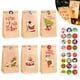 thumbnail image 4 of Tarjetas de Felicitación pequeñas plegables de Feliz Navidad, 1 ~ 8 piezas/1 Juego, tarjeta de felicitación de Navidad, DIY, postal de Año Nuevo, tarjeta de regalo, decoración de fiesta de navidad, 4 of 4