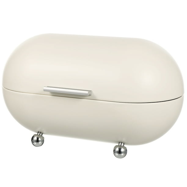 Soporte para pan de encimera de cocina, caja de pan metálica, contenedor para artículos diversos del hogar