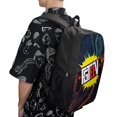 thumbnail image 5 of Logo Shoulder Backpack School Bag Bookbag Multipurpose Laptop, 5 of 5