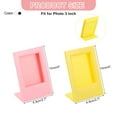 thumbnail image 2 of 4 Pcs Mini Cadres Photo 3,8 x 2,7 Pouces Cadre Photo, Noir/blanc et Jaune/rose, 2 of 7