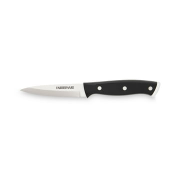 Farberware Classic 3.5-inch Triple Riveted Paring  with Endcap and Black Handle