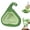 Green, variant on Magnetic Drainage & Filter Basket, Adjustable Corner Sink Strainer, Punch-Free Installation Practical Sink Drainer Basket for Kitchen, Twist-Open Bottom Sink Basket for Draining Storage