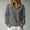 A59 Dark Gray, variant on Xdegoge Women's Quilted Quarter Zip Pullover Sweatshirts Long Sleeve Half Zip Collared Tops Casual Fall Winter Clothes