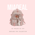 thumbnail image 2 of MIADEAL Girls Cute Teddy Bear Backpacks, Back to School Backpacks, 2 of 6