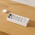 thumbnail image 4 of WRKEKC Clearance Modular Cable Management Box - Desktop/Drawer Organizer for Chargers/Headphones, 4 of 6