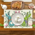 thumbnail image 2 of Goattoy Easter Bunny Table Placemats, Easter Decorations for Indoor Dining Room,Kitchen,Colorful Easter Bunny for Party Supplies,Easter Saving ,Spring Gifts for Kids,Girls,Friends, 2 of 6