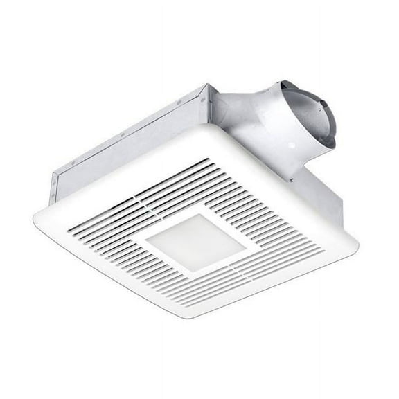 BreezSlim 80/110 CFM Fan/Dimmable LED Light with Dual Speed