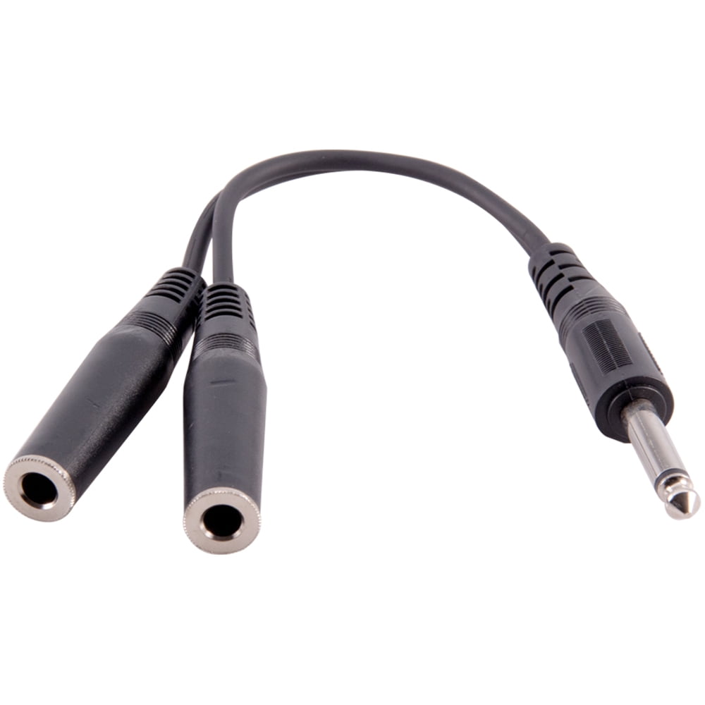 one female two male audio splitter one female two male audio splitter