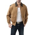 thumbnail image 4 of Landing Leathers Men's A-2 Lightweight Windbreaker Bomber Jacket, 4 of 7