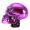 Purple, variant on Garosa Skeleton Skull Head Car Modified Gear Shift Knob Stick Lever Shifter Universal, Skull Gear Shift Lever, Gear Shift Knob Stick Lever