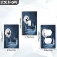 thumbnail image 2 of Light Switch Cover Switch Plate Outlet Cover Plug Cover for Electrical Unused Outlet Cover Mysterious Christmas Night Scene, 2 of 6