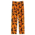 thumbnail image 4 of Miqool Women's Halloween Pajama Pants Cute Soft Long Bottoms Casual Pjs Pj Jammies with Elastic Waist S-5XL, 4 of 5
