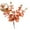Orange, variant on Artificial Eucalyptus Garland Decoration – Faux Eucalyptus Branches, 13.4in Plastic Silk Fake Plant for Floral Arrangements and Bouquets