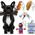 thumbnail image 5 of 35 Pieces Swivel Clasps with D Rings Lanyard Snap Hooks Keychain Clip Hook Metal Lobster Claw Clasps for Lanyard Key Rings Crafting Purse Sewing Projects (Multiple Colors,25 mm), MY--12345, 5 of 5